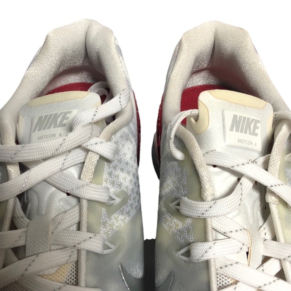 Nike Metcon 4 Mens Training Gym Shoes White Sz 11.5 Sneakers Premium AH7454-106 - Picture 7 of 11